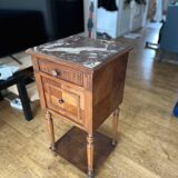 antique bedside table