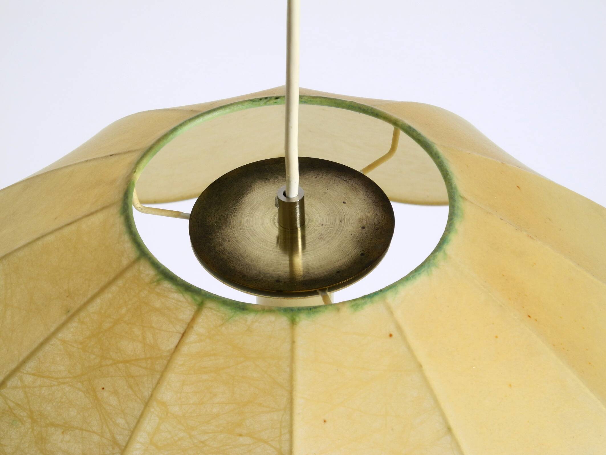 60er XL Cocoon pendant lamp in very good original vintage condition