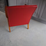 Armchair in 60 years red skai