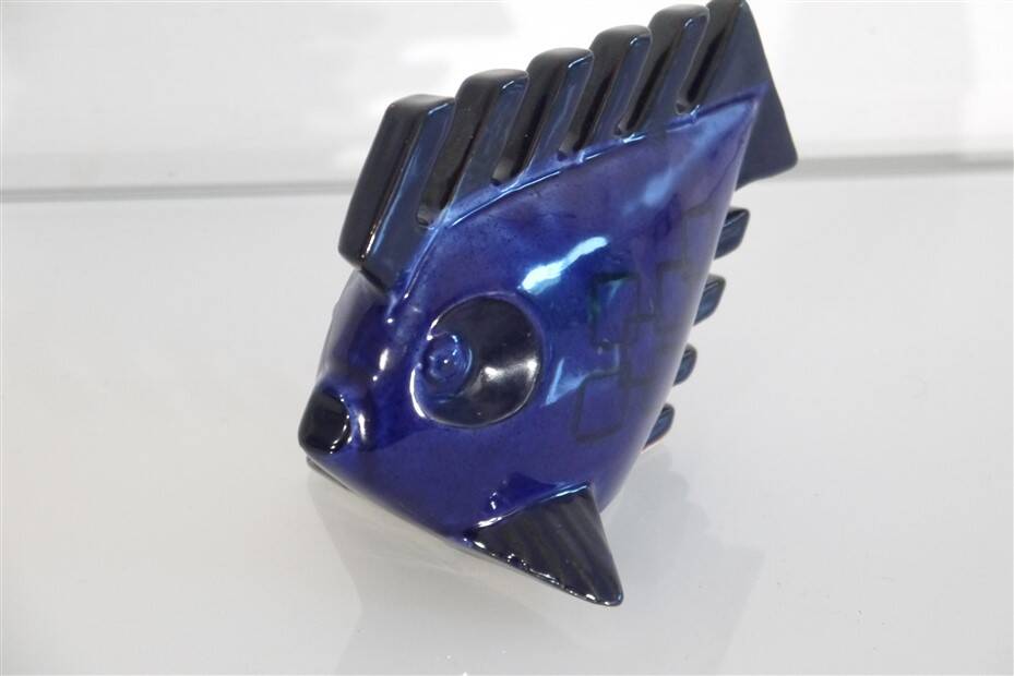 Stylized ceramic fish 1970