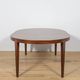 Mid-Century Round Rosewood Dining Table by Severin Hansen for Haslev Furnit