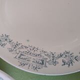 Hollow plates Lutece Longchamp