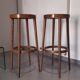 Suite of 2 baumann stools from 1950