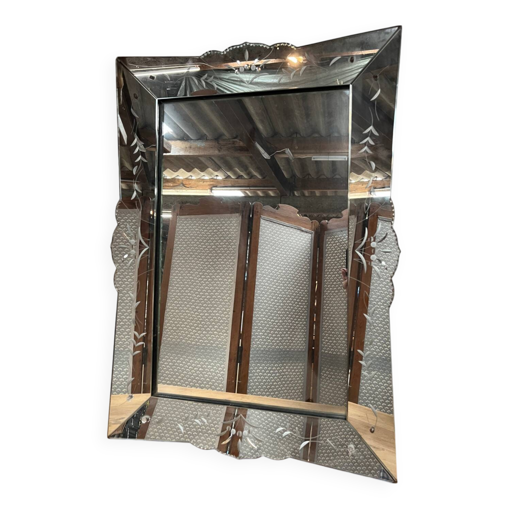 Antique Venetian Mirror