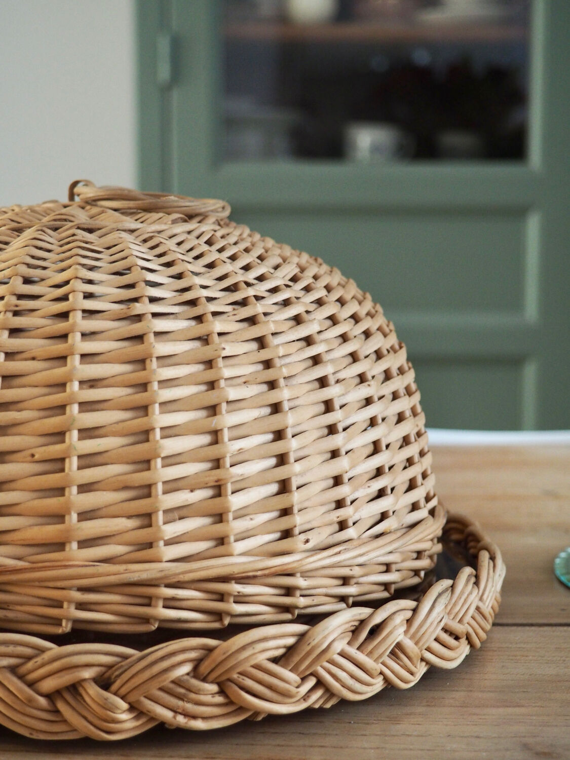 Cheese tray and bell