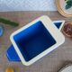 Vintage pastis 51 blue plastic decanter