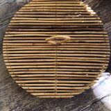 Rattan cheese platter