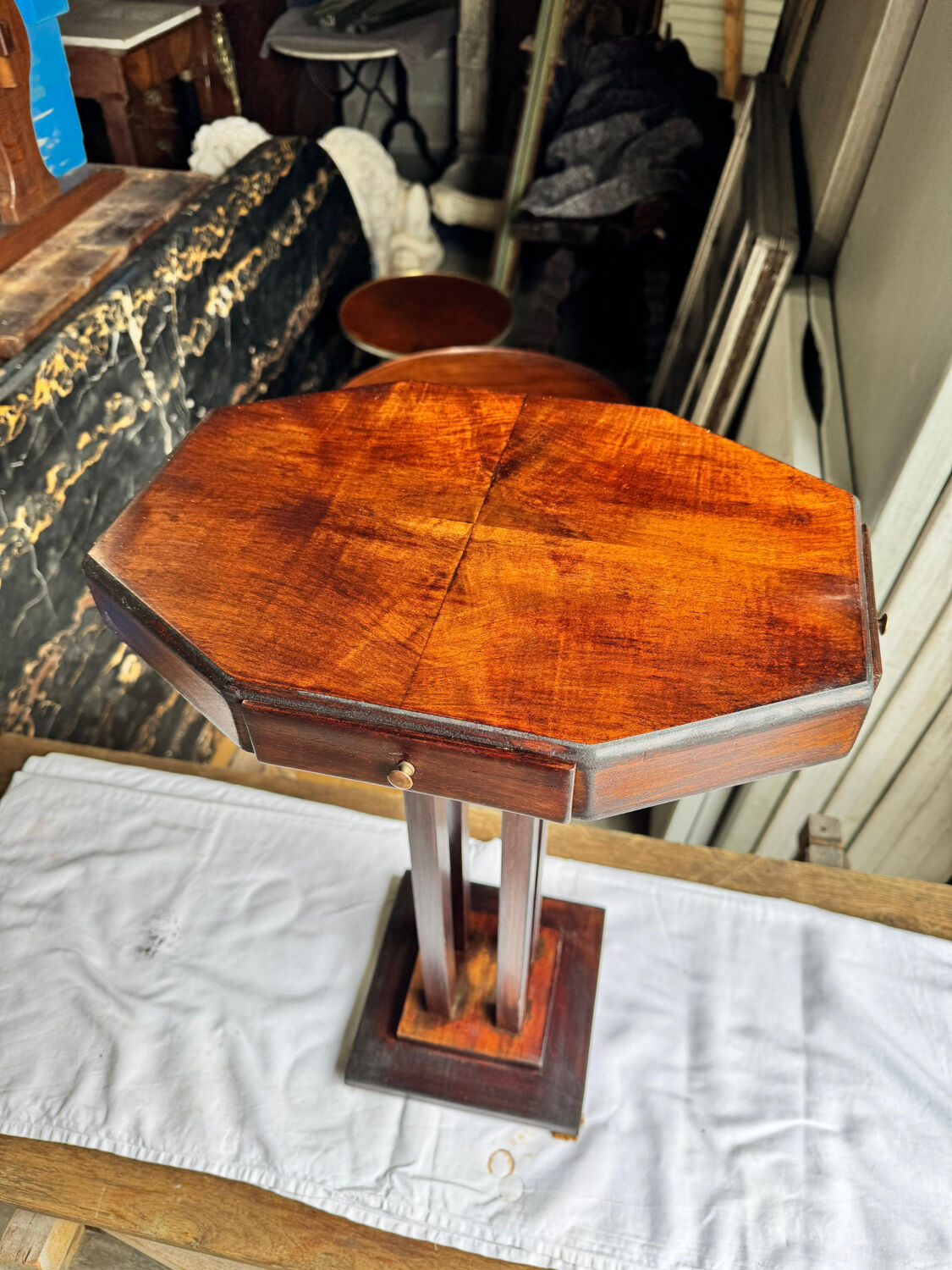 Smoking table / Art Deco side table, 1930s