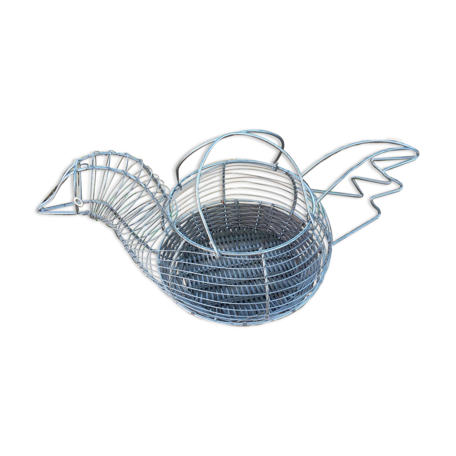Chicken shaped egg basket