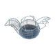Chicken shaped egg basket