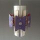 Vintage Lakro Anvia metal industrial design lamp 1960s