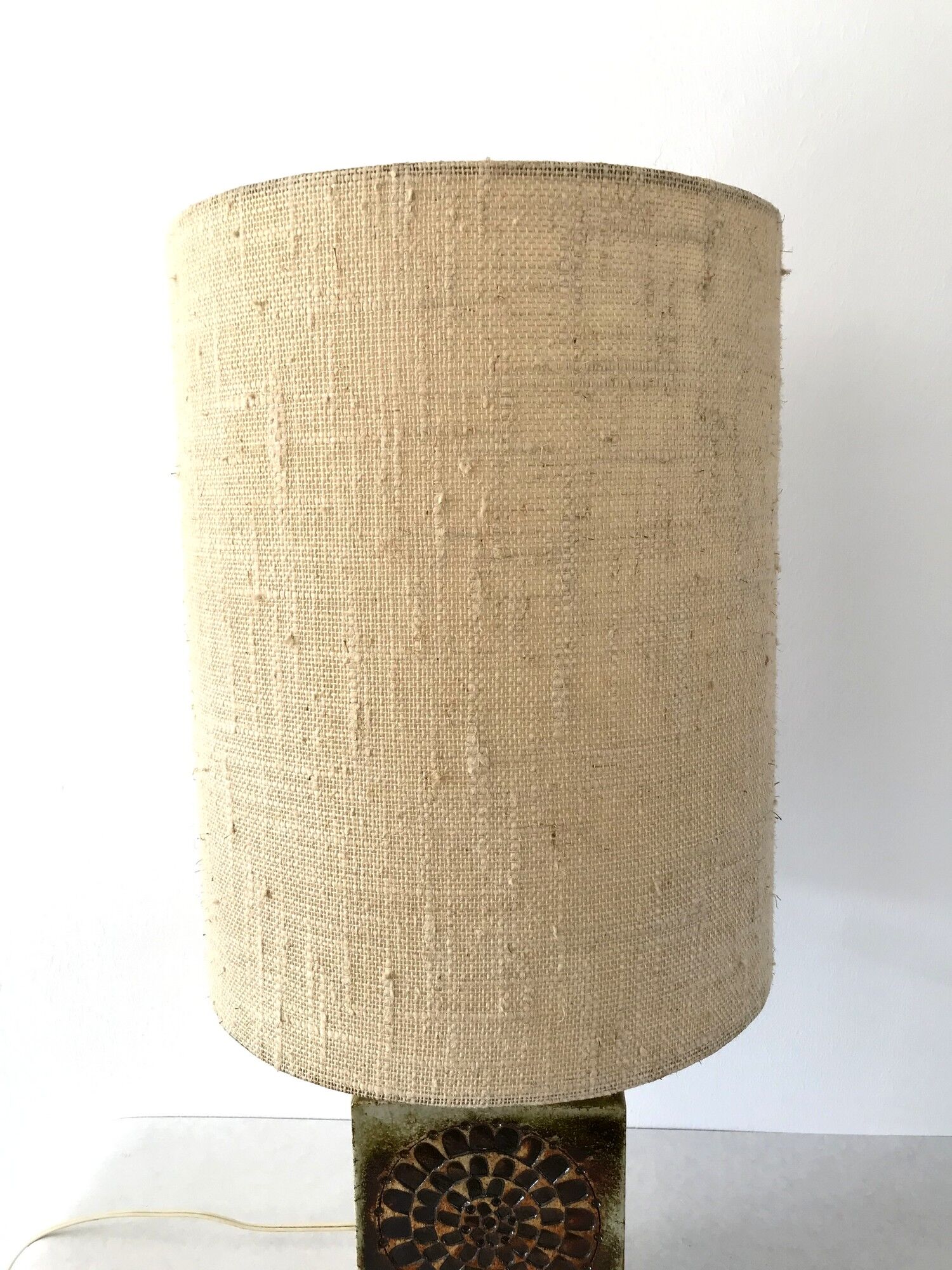 Ceramic lamp by Roger Capron