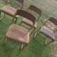 4 chaises Baumann modèle Traîneau