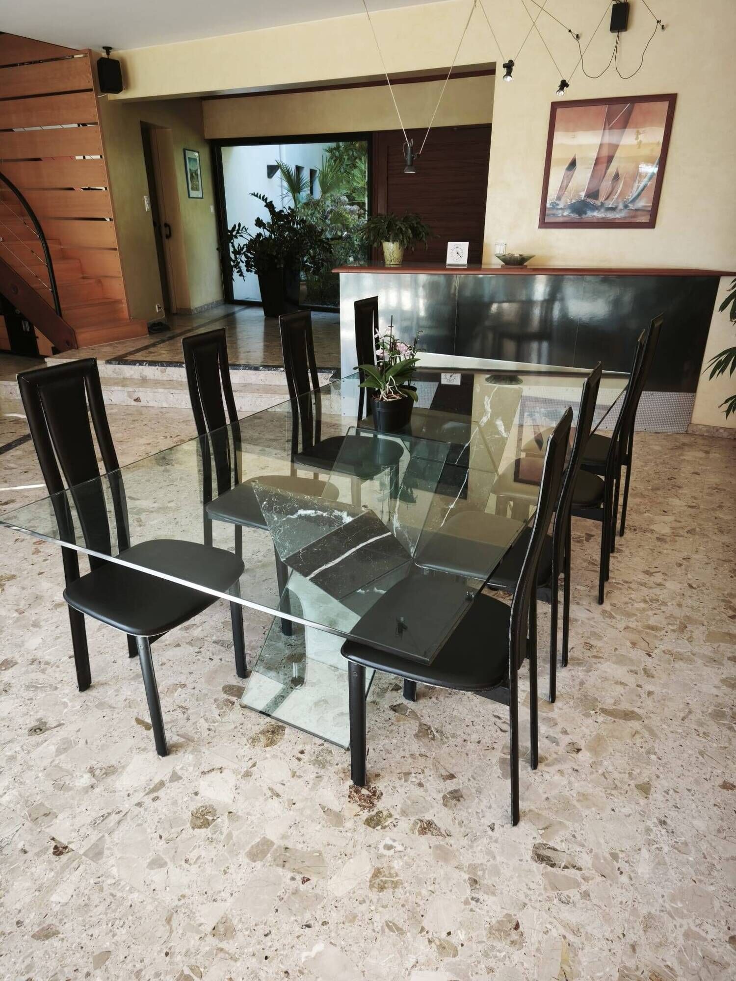 Chaises pl2 roche bobois x8