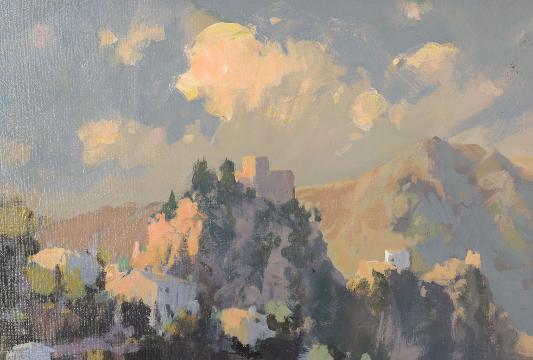 Mountain Landscape Oil