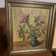 Bouquet de Fleur toile signé Charles Sodeur