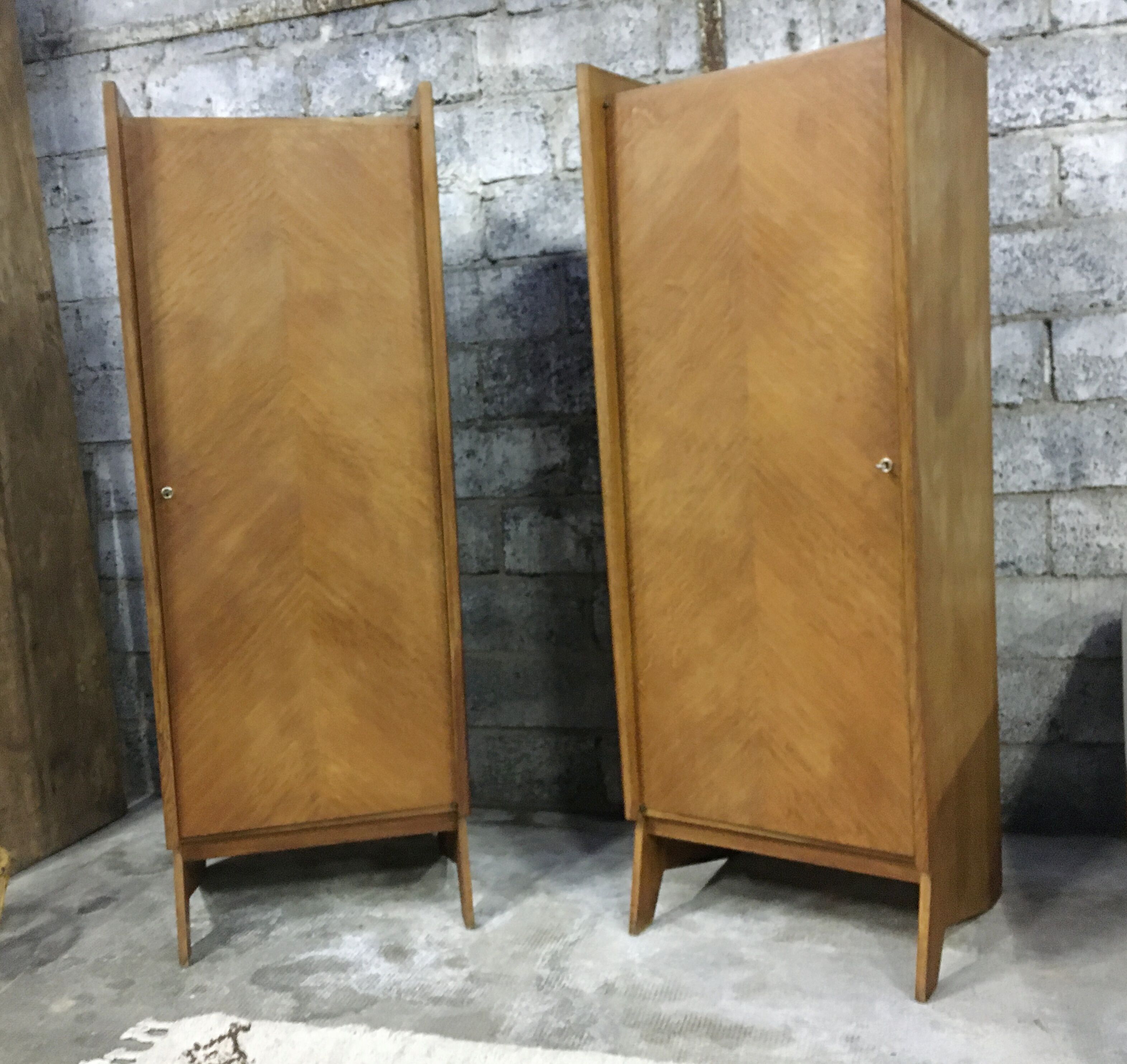 Pair of university wardrobes