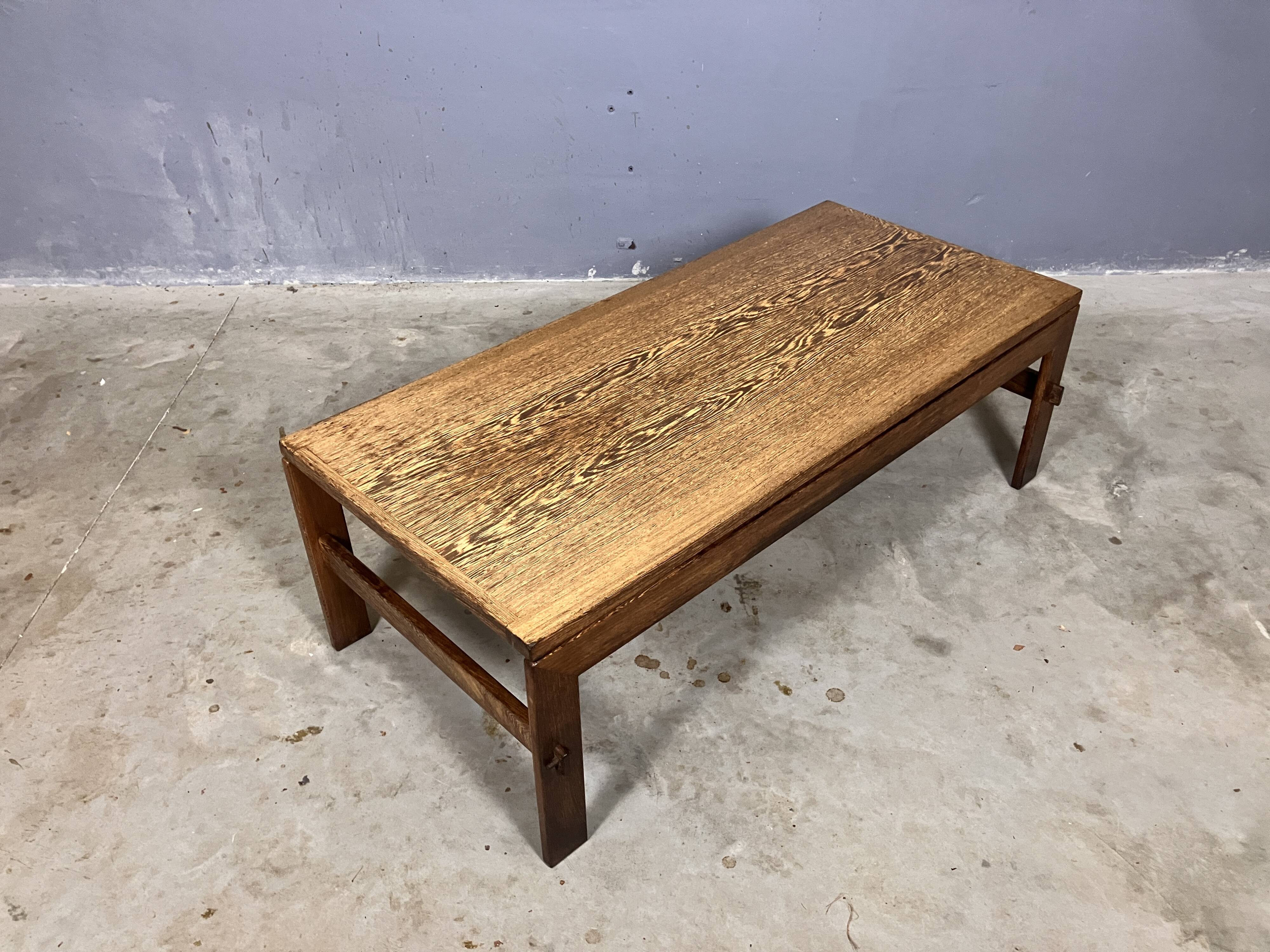 Wenge coffee table Mid Century