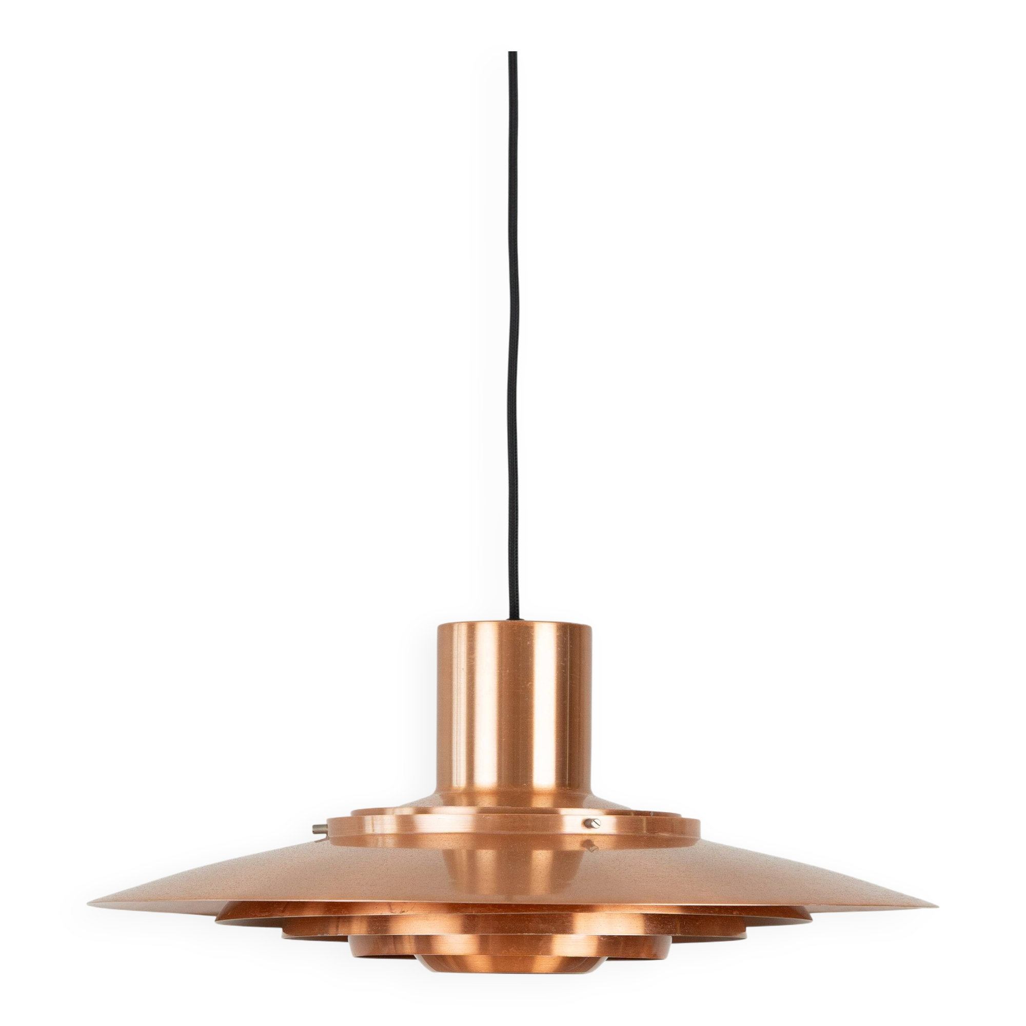 Vintage Danish pendant lamp P376 by Fabricius and Kastholm. Nordisk Solar.