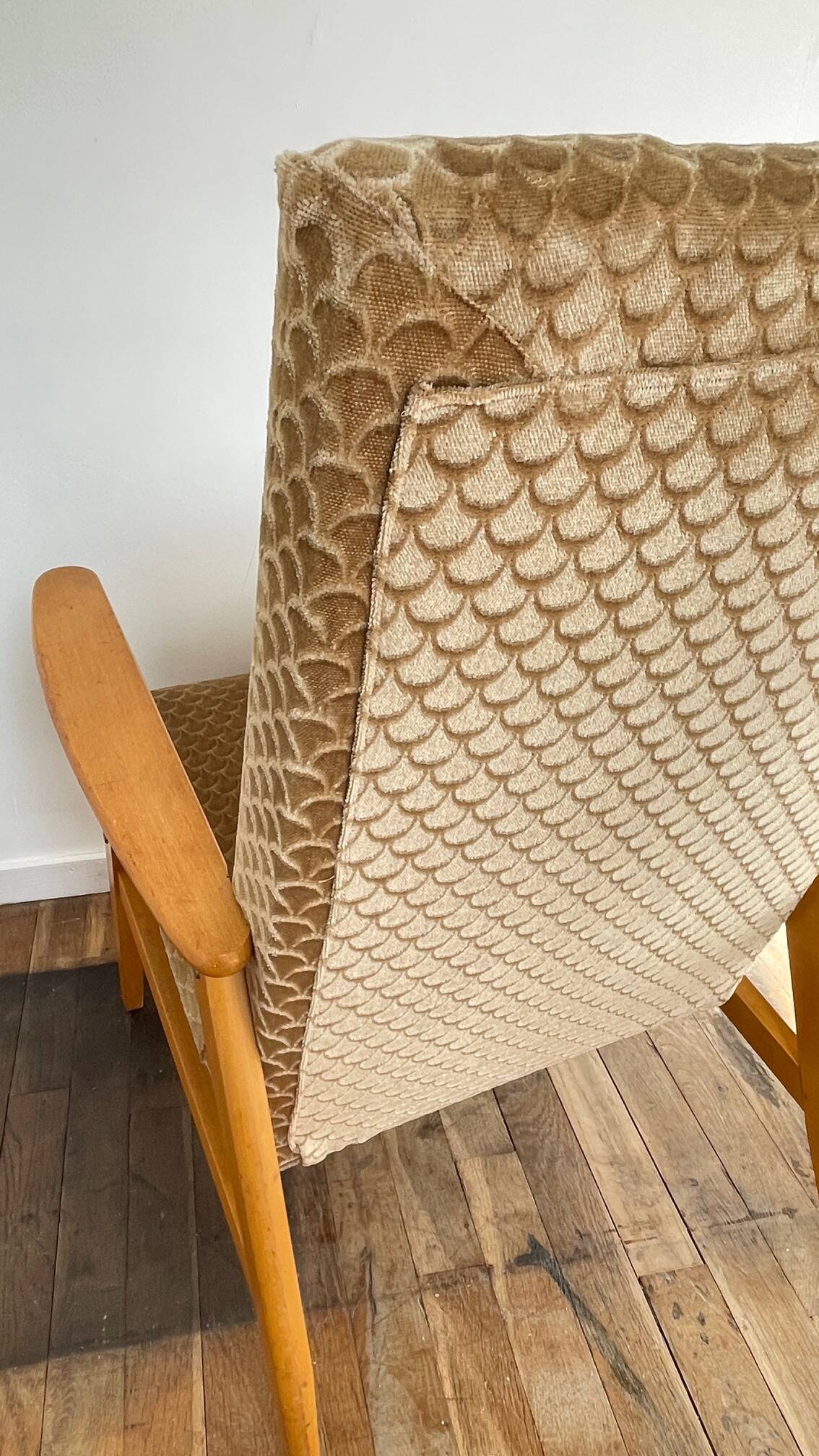 Vintage armchairs by MANUCERE France