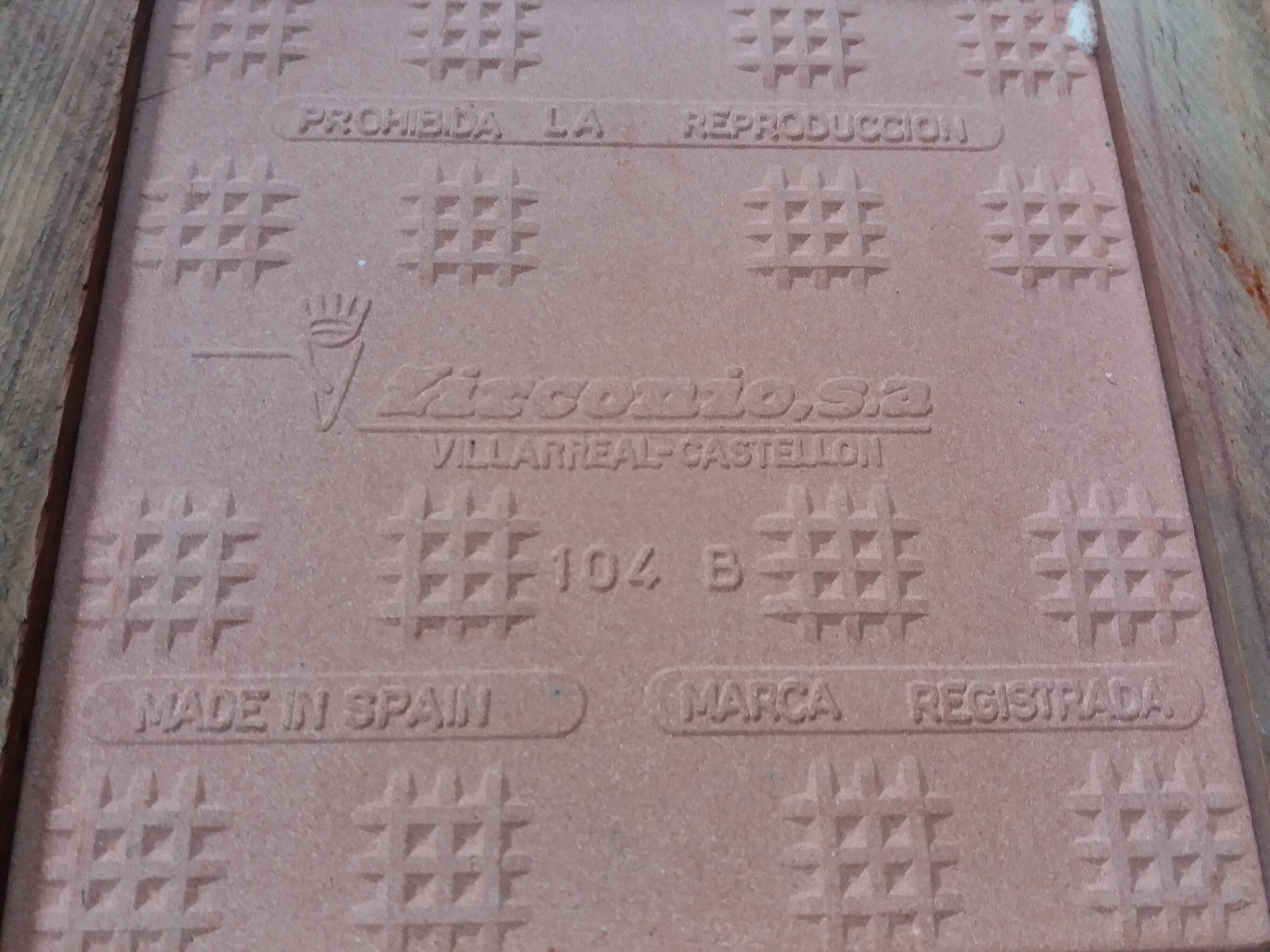 70s earthenware tile trivet