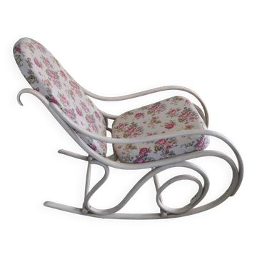 Chaise à bascule ancienne de Thonet