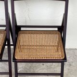 Cane folding chairs