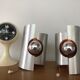 Paire d’appliques vintage design space age