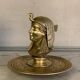 Gilded bronze inkwell, Egyptomania