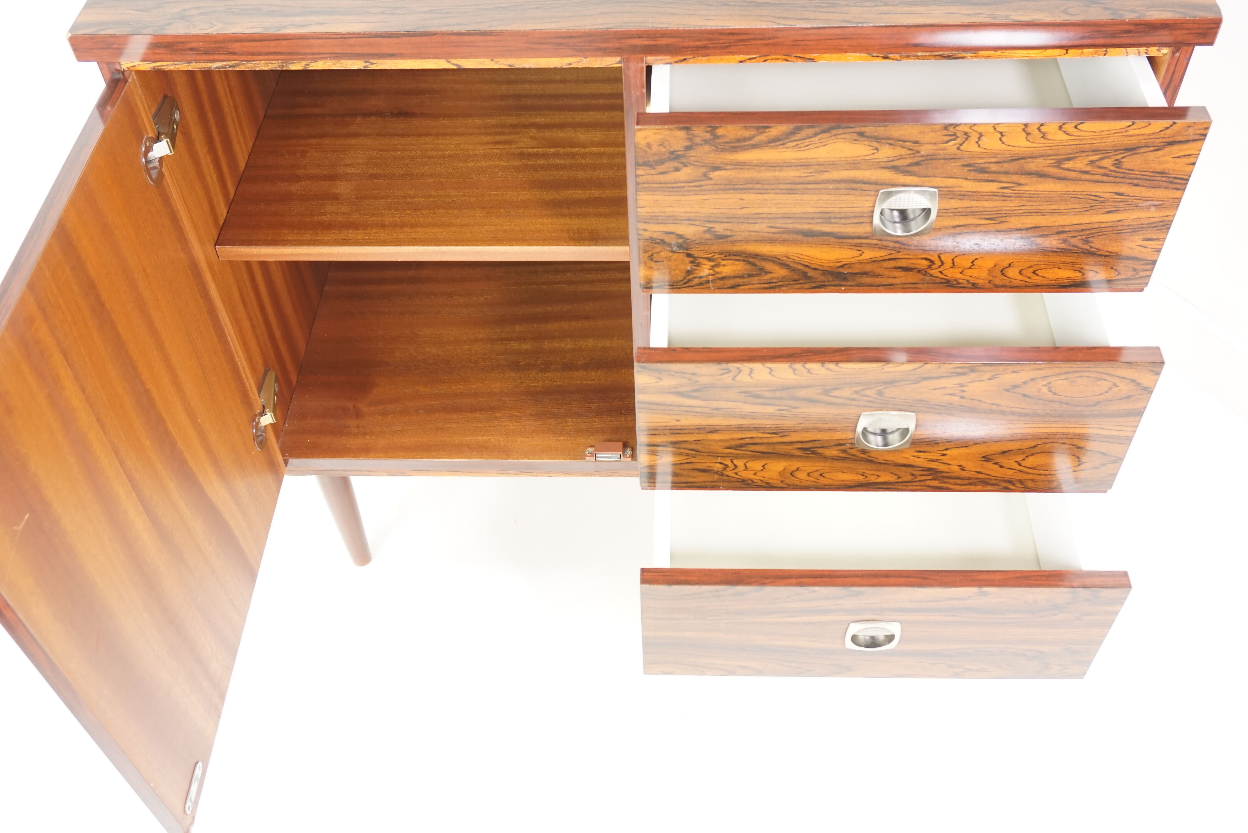rosewood storage furniture 50s/60