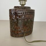 Large ceramic table lamp by Bitossi, 1970s