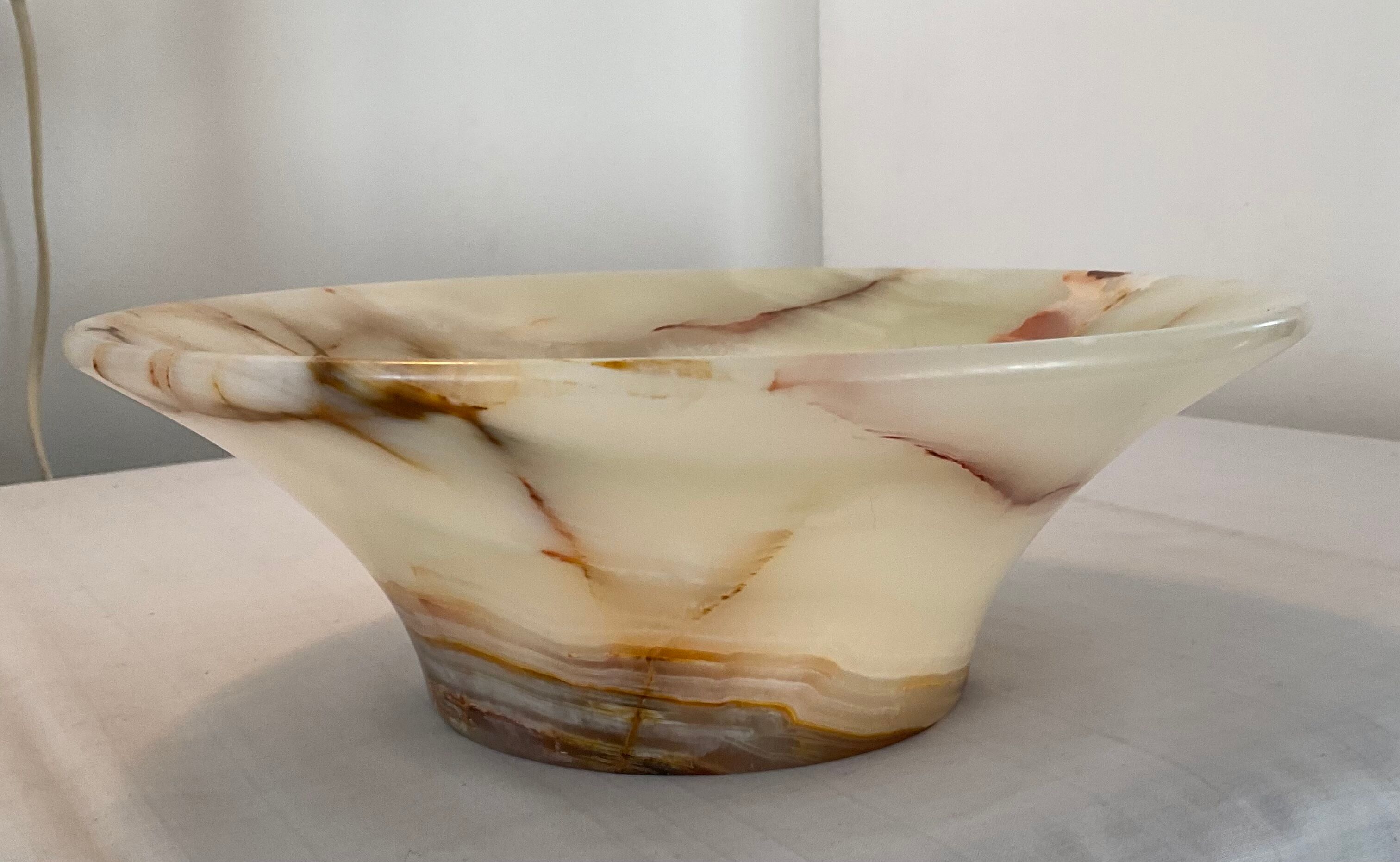 Vide pocket alabaster cup from the 70s