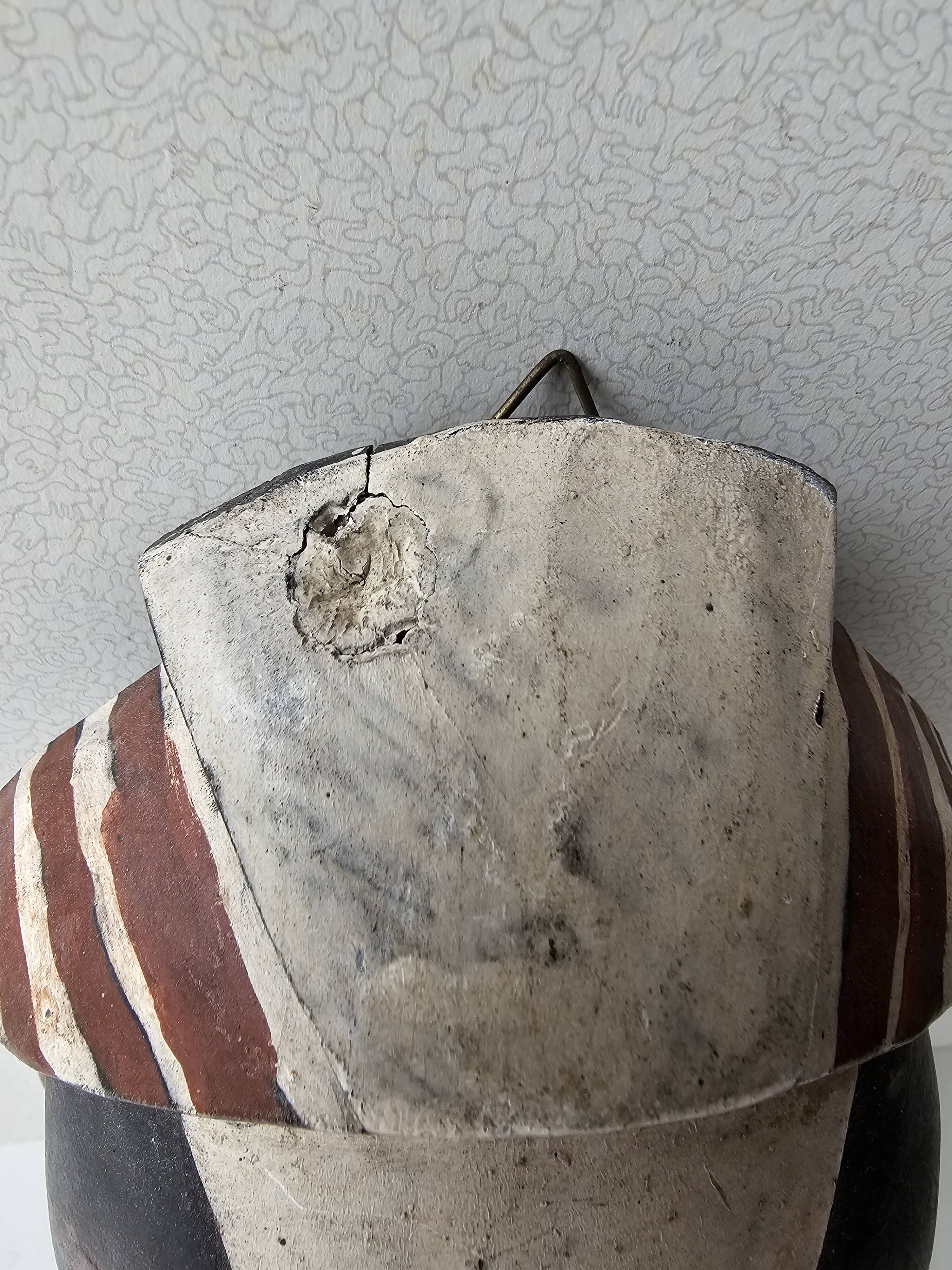 Small African wall mask Galoa Gabon 22cm - Tribal African art