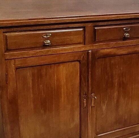 Buffet desk for filing in solid wood – Professional furniture –