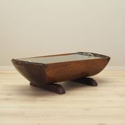 Pine coffee table, Italian design, 1960s, production: Italy