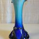 Art Nouveau vase in Biot glass by J.M. OPERTO - mid 20th century