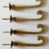 Brass tiebacks