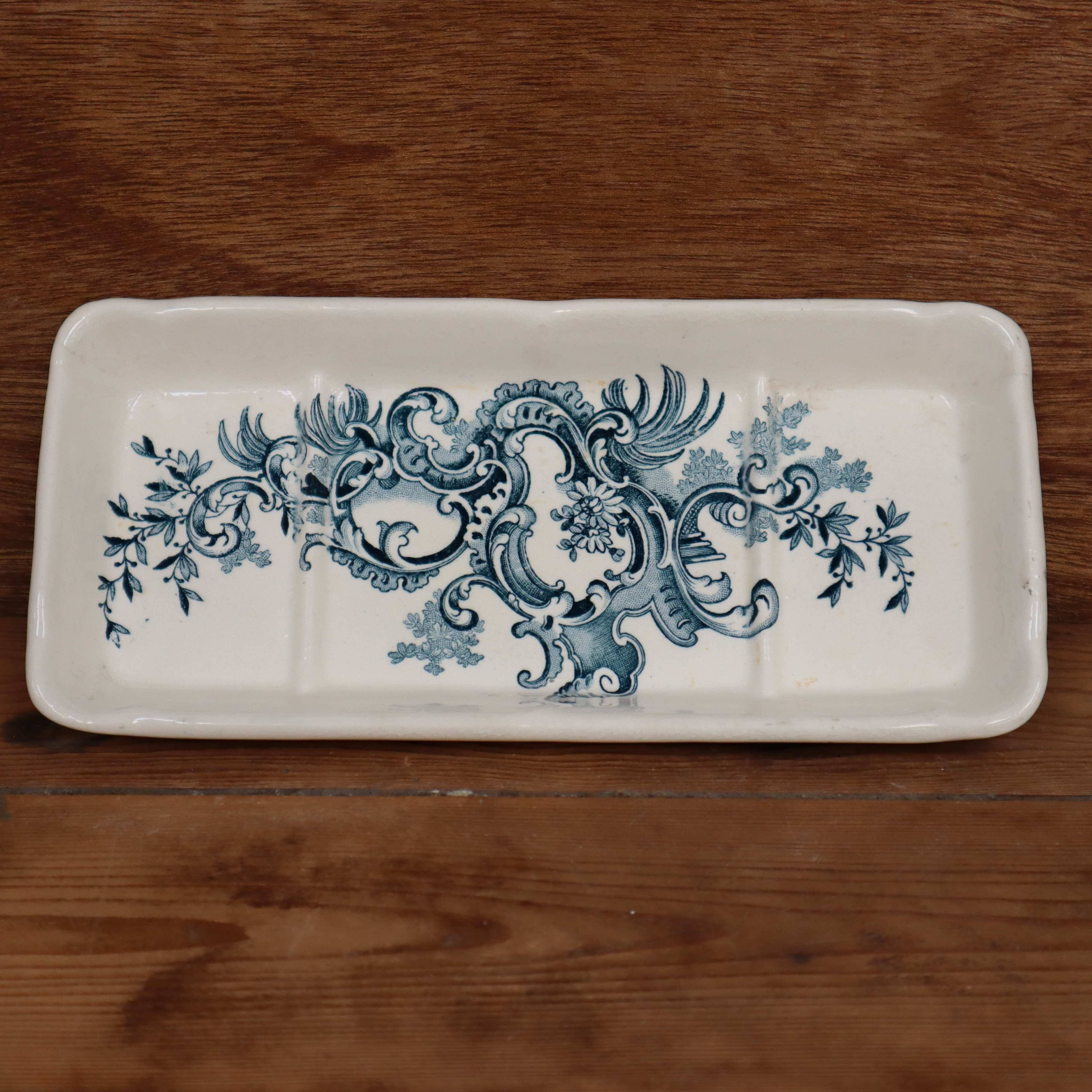 Boch Frères Terre de Fer 'Régent' model pocket emptier/comb holder