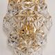 Pairs of Crystal Wall Lights by Kinkeldey, Germany, 1970s