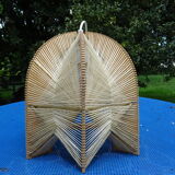 60s wire and wood hanging