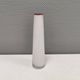 Slim mouth-blown vase from Danish holmegaard glassworks, estimated 1980s.