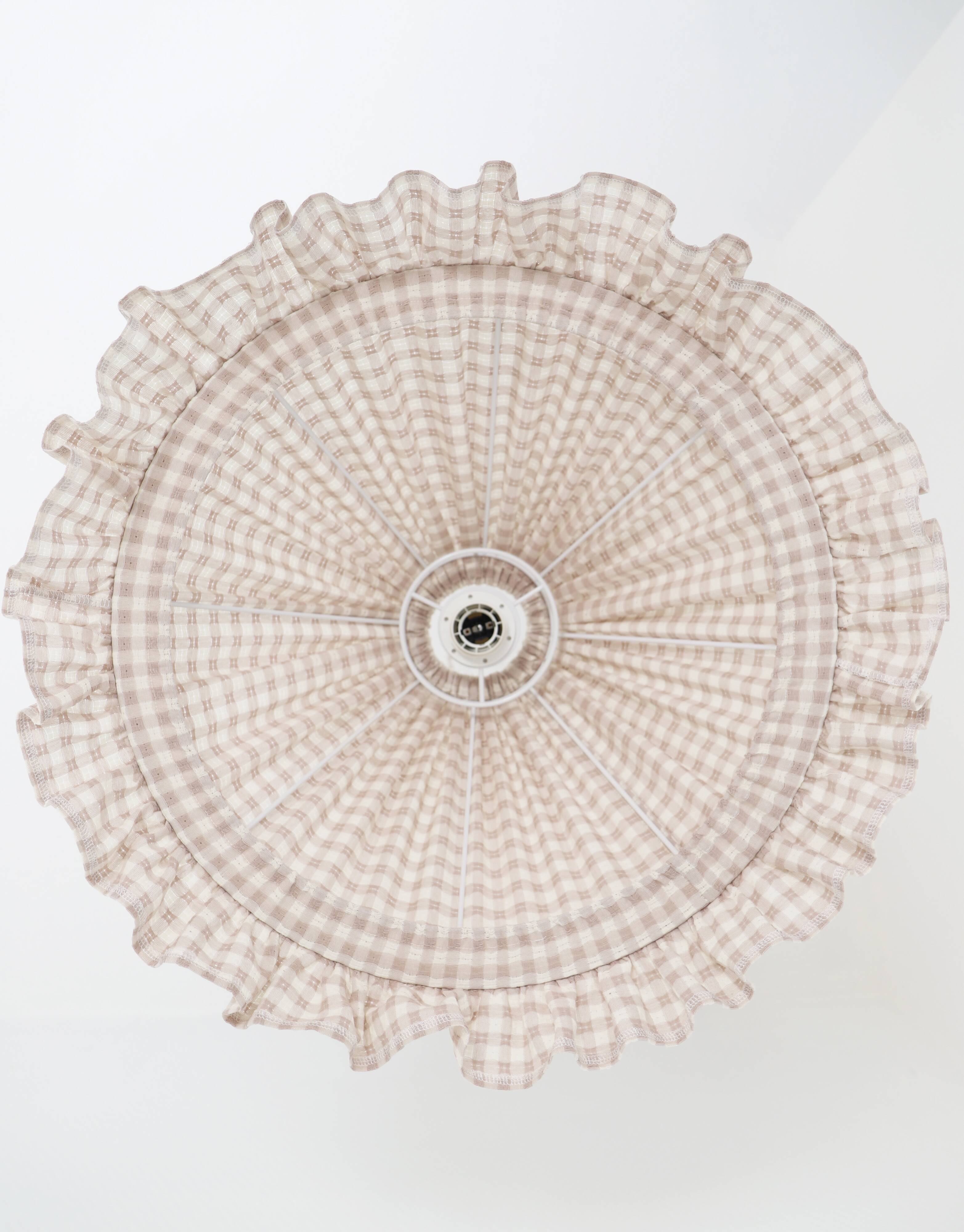 Emilia "small squares" conical suspension with steering wheel