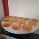 Service de table orangé des Salins