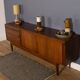 Restored 1960s Long Aformosia Sideboard By White & Newton