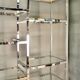 70s chrome shelf