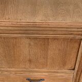 Art Deco asymmetrical glass Parisian wardrobe 1930