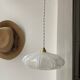 Art Deco suspension in clichy glass