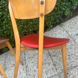 Set of 6 vintage bistro chairs
