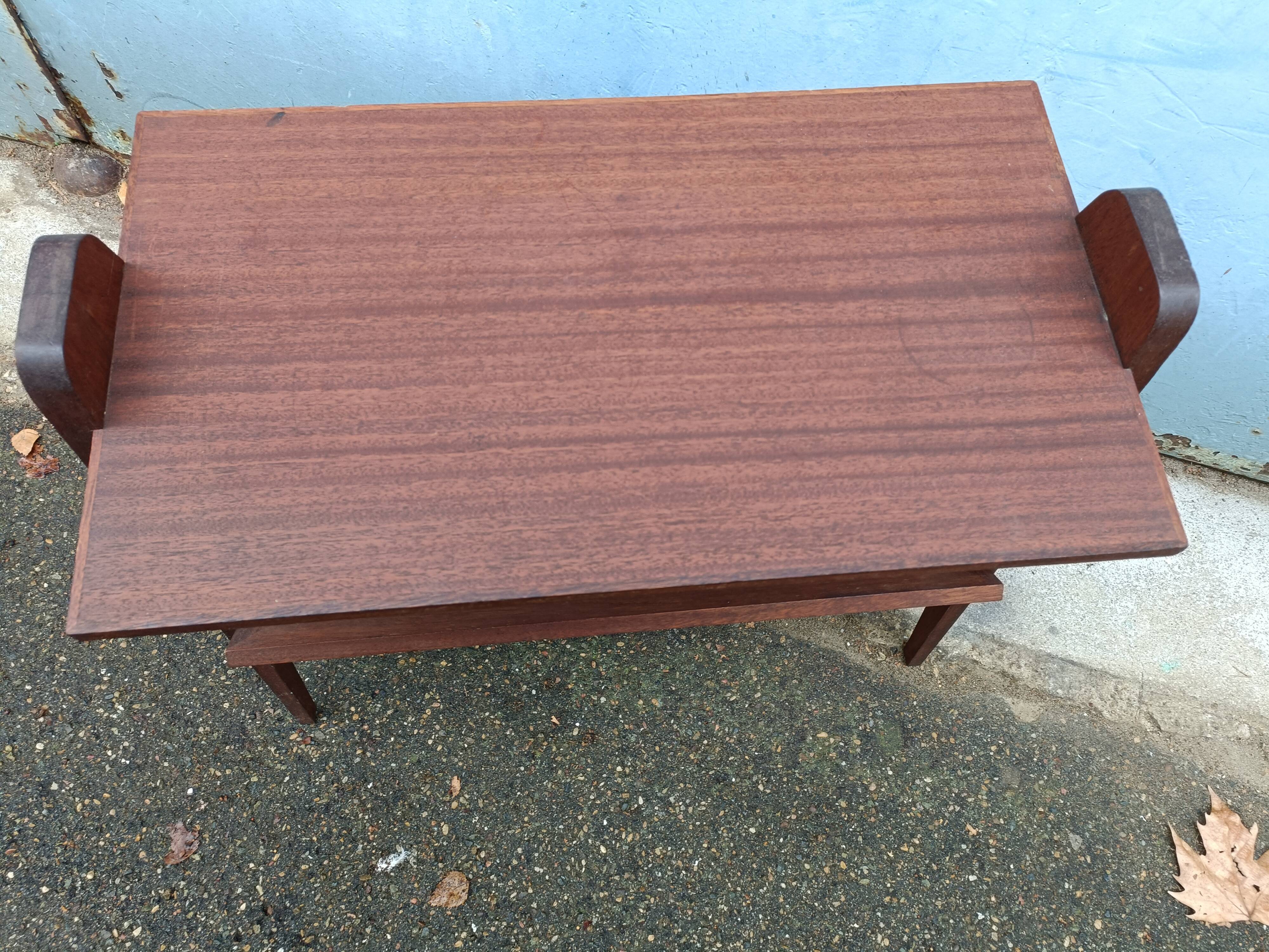 Teak magazine holder 60s