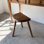 Oak tripod stool 1950
